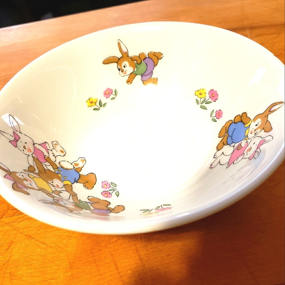 Vintage Porcelain Children's Bowl